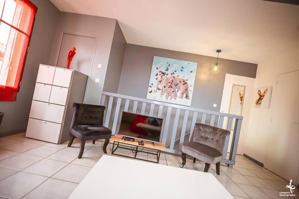 Duplex Centre Ville 6 Personnes Troyes Exterior foto